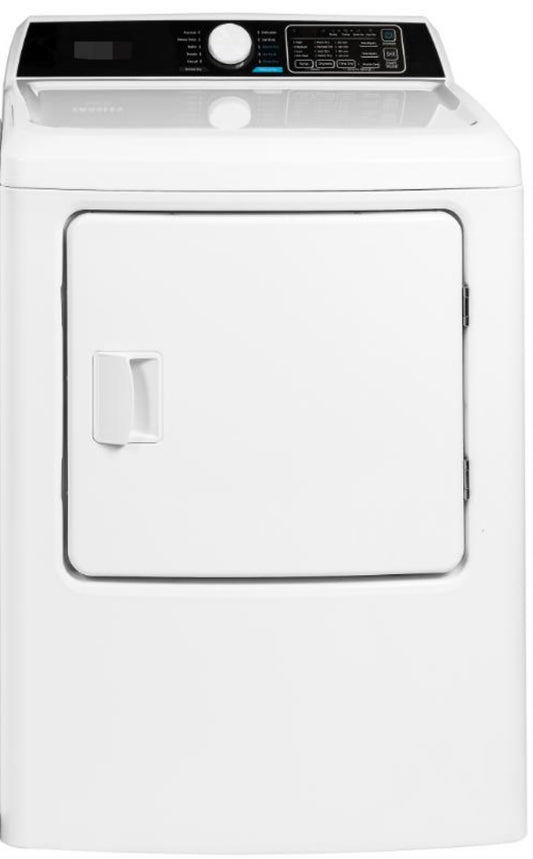 7.0 cu ft. Electric Dryer White